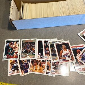 1990s NBA Hoops Trading Cards Boxed Set